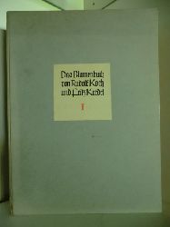 Gezeichnet von Rudolf Koch. In Holz geschnitten von Fritz Kredel  Das Blumenbuch von Rudolf Koch und Fritz Kredel Band 1. 