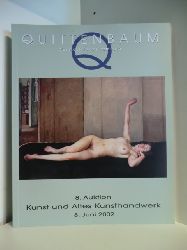 Auktionshaus Quittenbaum Mnchen  Quittenbaum Kunstauktion Mnchen. Kunst und Altes Kunsthandwerk. 8. Auktion. 8. Juni 2002 