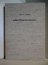 Freeden, Max H. von  Kunstwissenschaftliche Studien Band XX. Balthasar Neumann als Stadtbaumeister - Nachdruck der Ausgabe von 1937 