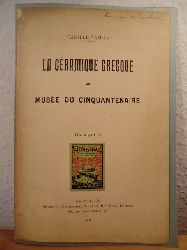 Gaspar, Camille  La Ceramique Grecque au Musee du Cinquantenaire. Tire a part de Durendal, Revue d`Art et de Litterature 