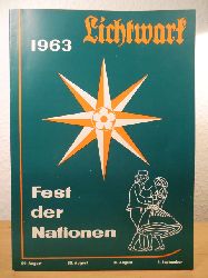 Lichtwark-Ausschu Bergedorf  Lichtwark. Sonderausgabe Nr. 25, August 1963. Titel: Fest der Nationen - 4 festliche Tage 