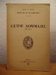 Ville de Geneve - Musee d`Art et d`Histoire  Guide Sommaire (3me Edition) 