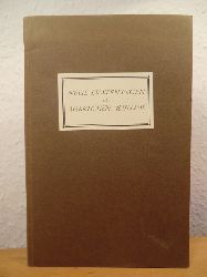Stengel, Walter (Text)  Neue Erwerbungen des Mrkischen Museums, 1925 - Juni 1926 