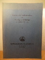 Schiffbautechnische Gesellschaft e.V. Hamburg  Namen- und Sachverzeichnis der Vortrge und Beitrge der Jahrbcher 1900 - 1968 nebst Nachtrag 1969 - 1973 
