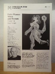 Liebelt, Udo (Text und Redaktion):  Pablo Picasso. Werke und Themen. Besucher-Information 