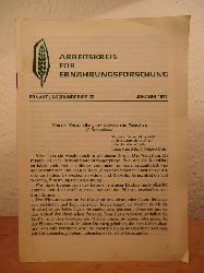 Arbeitskreis fr Ernhrungsforschung e.V. dch. Dr. med. Udo Renzenbrink (Hrsg.):  Ernhrungsrundbrief Nr. 22. Ausgabe Johanni 1977 