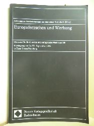 Arbeitskreis Werbefernsehen der Deutschen Wirtschaft (Hrsg.) und Wolfgang Hainer (Red.):  Europafernsehen und Werbung. Chancen fr deutsche und europische Medienpolitik. Fachtagung am 24. und 25. September 1986 in Haus Rissen / Hamburg 