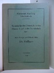 Riediger, Hans und Wilhelm Thies:  Die Halligen. Beispiele fr den Unterricht in den Klassen 5 und 6 der Grundschule. Heft 1 