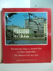 Geleitwort von Rolf Stdter:  Der bersee-Club 1922 - 1972. Kommerz und Kultur im Amsinck-Haus am Neuen Jungfernstieg 