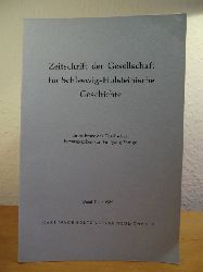 Im Auftrag der Gesellschaft herausgegeben von Wolfgang Prange:  Zeitschrift der Gesellschaft fr Schleswig-Holsteinische Geschichte. Band 114, Jahrgang 1989 