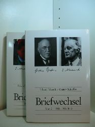 Eggum, Arne, Sibylle Baumbach Sissel Bjrnstad u. a.:  Edvard Munch / Gustav Schiefler. Briefwechsel. Band 1: 1902 - 1914. Band 2: 1915 - 1935/1943 