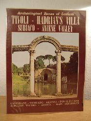 Dal Maso, Leonardo B. and Roberto Vighi (Editors):  Archeological Zones of Latium IV: Tivoli, Hadrian`s Villa, Subiaco, Anienne Valley (English Edition) 