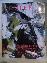 Auktionshaus Lempertz:  Zeitgenössische Kunst / Contemporary Art. Auktion Nr. 971 am 3. und 4. Dezember 2010 