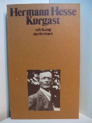 Hesse, Hermann:  Kurgast. Aufzeichnungen von einer Badener Kur 