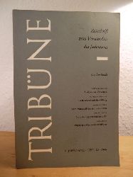 Reisch, Elisabeth (Hrsg.) und Axel Silenius (Chefred.):  Tribne. Zeitschrift zum Verstndnis des Judentums. 5. Jahrgang, Heft 20, 1966 
