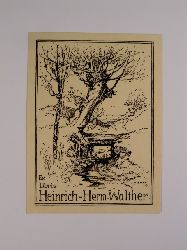 Bader, Rolf W.:  Exlibris fr Heinrich-Herm. Walther 