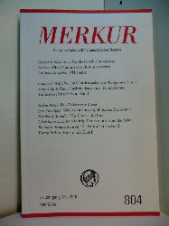 Demand, Christian:  MERKUR. Deutsche Zeitschrift fr europisches Denken. Nr. 804, Heft Mai 2016 