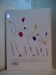 Siemen, Wilhelm (Hrsg.):  Form, Dekor, Grafik, Zeichnung. Schlerarbeiten der Absolventen der Staatlichen Fachhochschule fr Porzellan 1992 