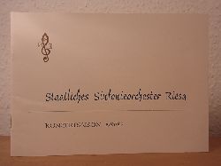Hamann, Peter (verantwortlich fr den Inhalt):  Staatliches Sinfonieorchester Riesa. Konzertsaison 1981 / 1982, Chefdirigent Gottfried Hellmundt 