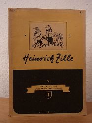 Behne, Adolf:  Heinrich Zille. Hefte der Kunst Nr. 1 