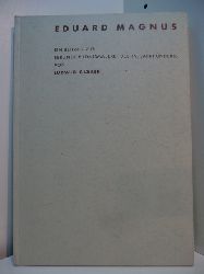 Glser, Ludwig:  Eduard Magnus. Ein Beitrag zur Berliner Bildnismalerei des 19. Jahrhunderts 