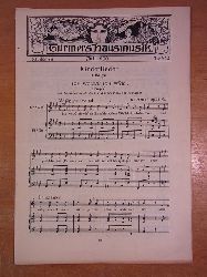 Der Trmer:  Trmers Hausmusik. IX. Jahrgang, Heft 10, Juli 1909. Kinderlieder I. Folge 