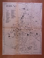 Ohne Autor:  Rnne auf Bornholm. Doppelseitig bedruckter Stadtplan 