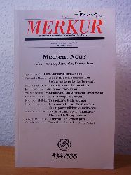 Bohrer, Karl Heinz und Kurt Scheel (Hrsg.):  Merkur. Deutsche Zeitschrift fr europisches Denken. Nr. 534 / 535, Heft 9 / 10, 47. Jahrgang, September / Oktober 1993. Titel: Medien. Neu? ber Macht, sthetik, Fernsehen 