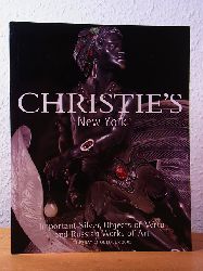 Christie`s New York:  Important Silver, Objects of Vertu and Russian Works of Art. Auction 21 October 2003, Christie`s New York. Sale Code: SUSSEX-1286 