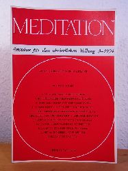 Fritsch, Wolf von (Hrsg.):  Meditation. Anstsse fr den christlichen Vollzug. Ausgabe 3 / 1994 