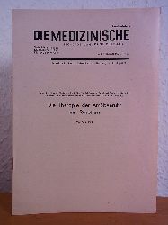 Mohr, Prof. Dr. Werner (Bernhard-Nocht-Institut):  Die Therapie der Ambenruhr mit Resotren. Sonderdruck 