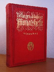 Hcker, Paul Oskar (Hrsg.) und Rudolf Hofmann (knstlerische Leitung):  Velhagen & Klasings Monatshefte. 39. Jahrgang 1924 / 1925. Band 2: Heft 7, Mrz 1925 bis Heft 12, August 1925 