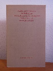 Rhrich, Wilfried (Hrsg.):  Macht und Ohnmacht des Politischen. Festschrift zum 65. Geburtstag von Michael Freund am 18. Januar 1967 