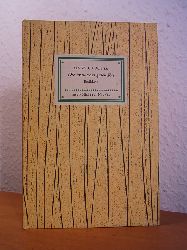 Carossa, Hans:  Die Frau vom guten Rat. Eine Erzhlung aus dem Sptsommer 1947. Insel-Bcherei Nr. 640 