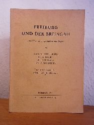 Creutzburg, Nikolaus, Heinz Eggers, Werner Noack und Max Pfannenstiel:  Freiburg und der Breisgau. Ein Fhrer durch Landschaft und Kultur 