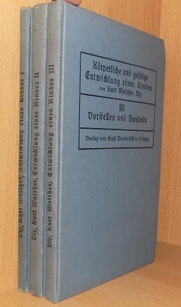Dix, Kurt Walther  Körperliche und geistige Entwicklung eines Kindes - Die Instinktbewegungen der ersten Kindheit, die Sinne, Vorstellen und Handeln. 