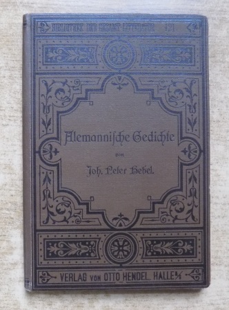 Hebel, J. P.  Alemannische Gedichte. 