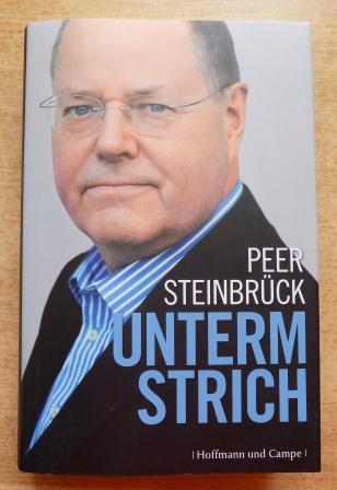 Steinbrück, Peer  Unterm Strich. 