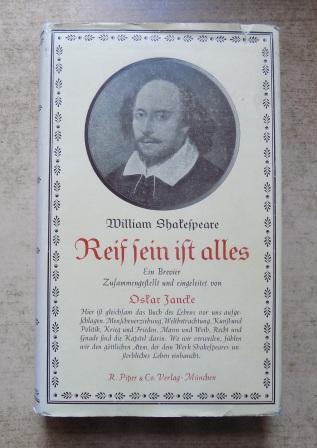 Shakespeare, William  Reif sein ist alles - Ein Brevier. 