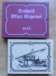 Zeising, Henricius  Theatri machinarum - Technik Mini Reprint 1612. 
