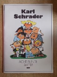 Schrader, Karl  Acht bunte Bltter - Kunstmappe. 