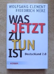 Clement, Wolfgang und Friedrich Merz  Was jetzt zu tun ist - Deutschland 2.0. 