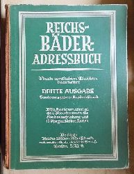   Reichs-Bder-Adressbuch - Nach amtlichen Quellen bearbeitet. 