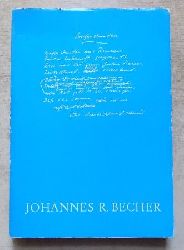 Becher, Lilly und Ernst Stein  Johannes R. Becher zum Gedenken - 22. Mai 1891 bis 11. Oktober 1958. 
