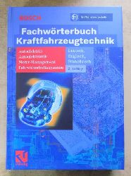 Robert Bosch GmbH  Fachwrterbuch Kraftfahrzeugtechnik. 