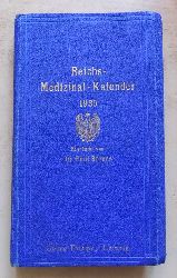 Velden, R. von den  Reichs-Medizinal-Kalender fr Deutschland 1935 - Therapeutisches Brevier. 