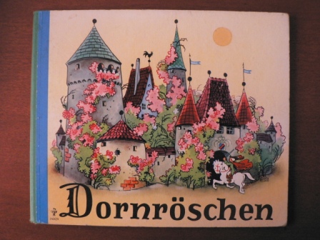 Brüder Grimm/ESD = Elsa Schnell-Dittmann ? (Illustr.)  Dornröschen 