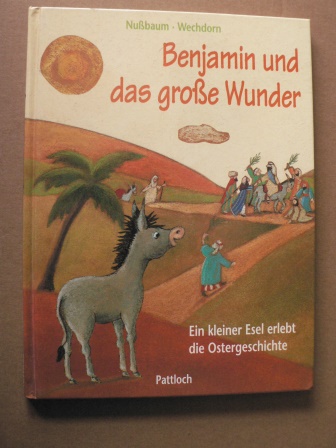 Nussbaum, Margret/Wechdorn, Susanne (Illustr.)  Benjamin und das große Wunder - Ein kleiner Esel erlebt die Ostergeschichte 