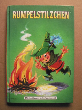Rosa Warzilek (Illustr.)/Gisela Fischer/Brüder Grimm  Rumpelstilzchen - Ein Märchen der Brüder Grimm (Märchenklassiker in Großdruckschrift) 