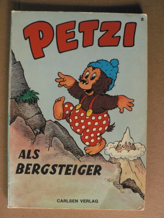 Hansen, Carla/Hansen, Vilhelm/Klump, Rasmus (Übersetz.)  Petzi als Bergsteiger. Eine Bilderbuchgeschichte (Band Nr. 8) 